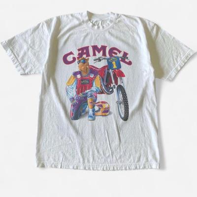 T-shirt Gildan Vintage Motocross, T-shirt Rétro de Course