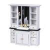 Mini Bathroom Cabinet 1:12 Miniature Bathroom Furniture Cabinet Model with Sink Drawers Doll Accessories for Kids Pretend Play