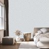 Light Gray Checkerboard Wallpaper for Living Room and Bedroom 50x1000