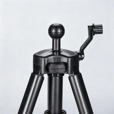 Aluminum Alloy Tripod Adapter Bubble Level Multi-Adjustment Laser Level Stand Quick Setup Tiltable Laser Level Tripod