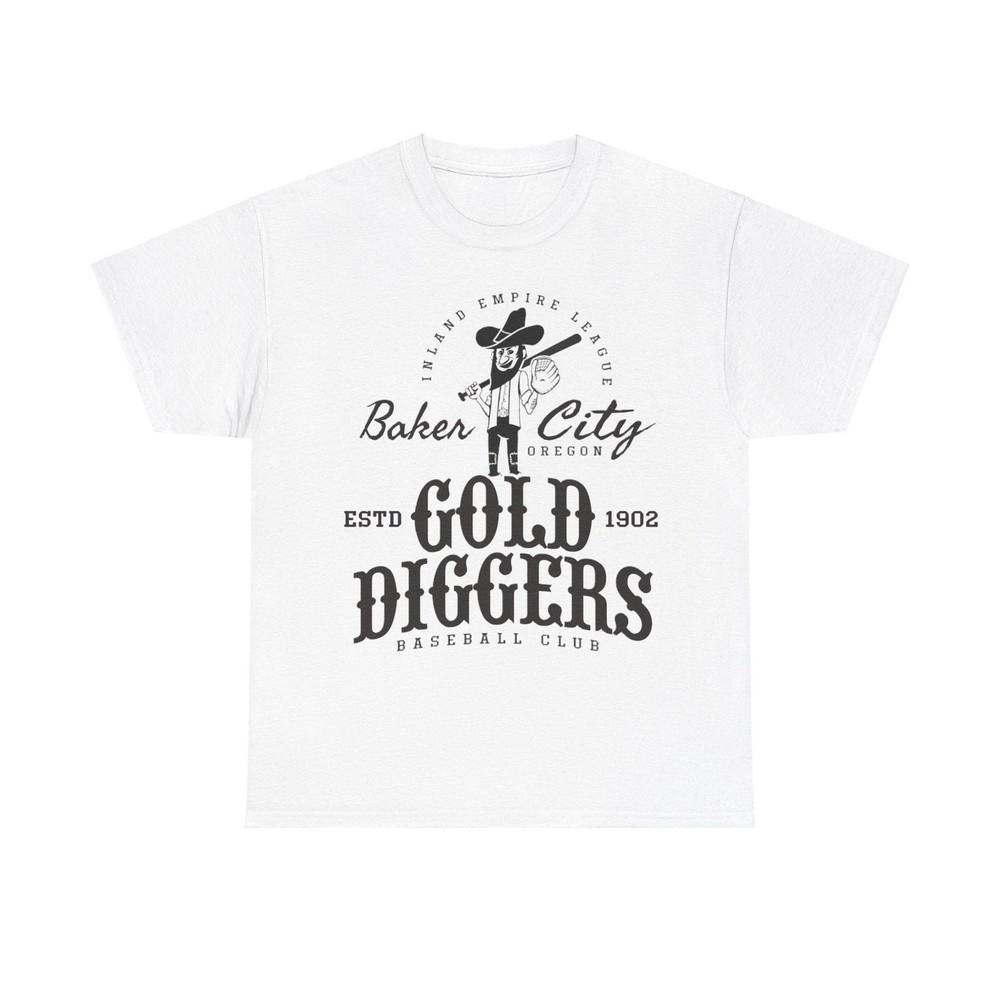 

Baker City Gold Diggers Est 1902 Oregon Baseball T-shirt S