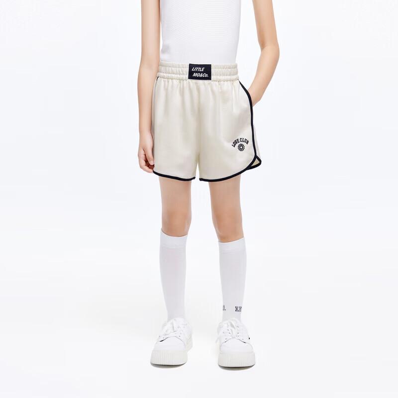 Little MO&Co. Kids  Moisture-Wicking Tennis Sport Shorts 120
