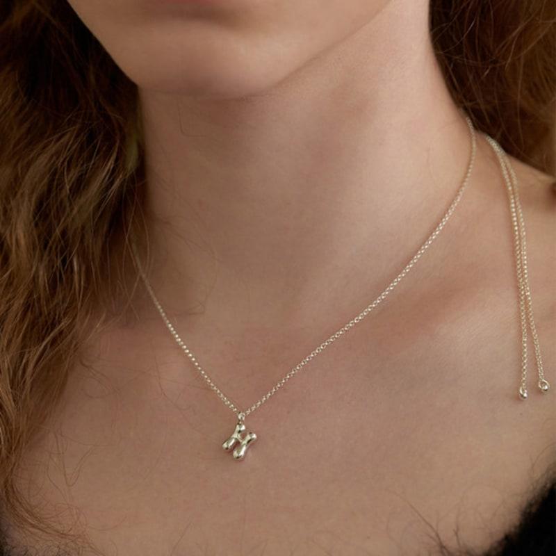 

leeENoir Міні Підвіска з ініціалом Flow (класичний ланцюжок) A