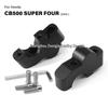 Fits Honda CB500SF: 26-Model Handlebar Riser and Rearward Shift Mount for Height Adjustment and Accessories.