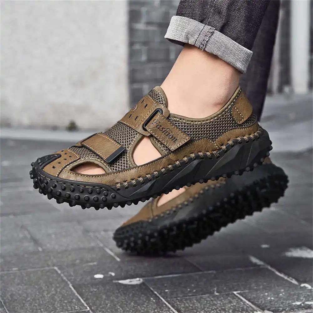 Anti Slip Breathable Big Size Men's Slippers Wholesale Sandals Shoes Tongue Man Sneakers Sports Athlete China Teniis