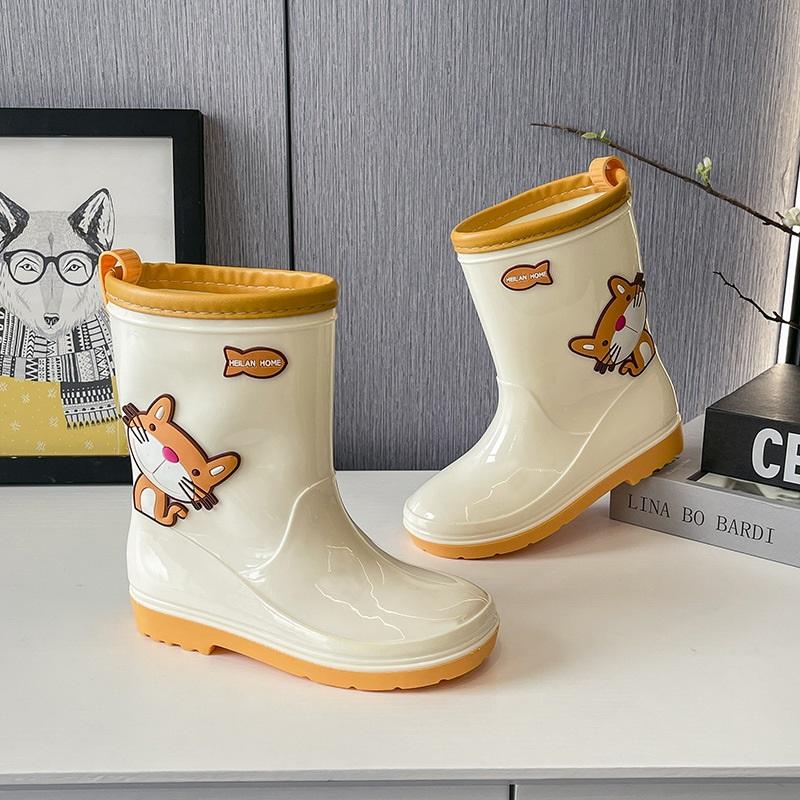 Kleinkind Kinder Regenstiefel Wasserdicht Gummi Regenschuhe