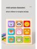 Animal Shape Battle Puzzle: Interactive Building Block Game for Kids 2-6 Years