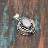 Pink Chalcedony, Gemstone Handmade 925 Sterling Silver Jewelry Pendant For Women