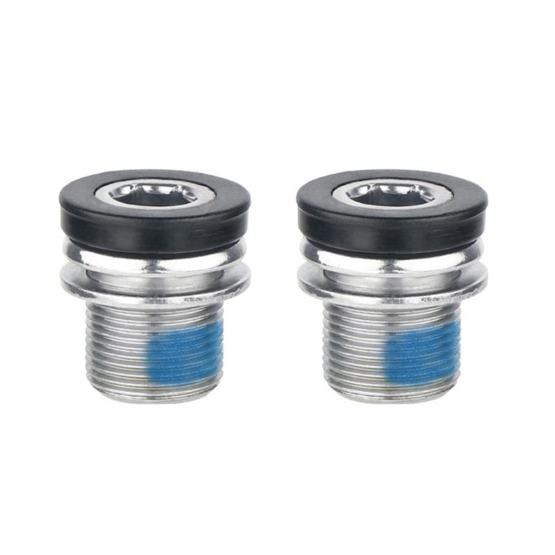 2Pcs Bicycles Crank Screws Replacement Bike Hexagonal Crank Arm Fixing Bolts Capless Bottom Bracket Screws Enduring