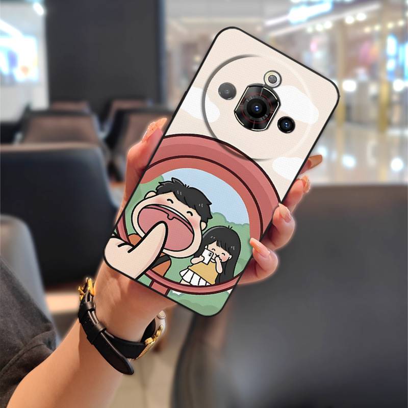 Waterproof Silicone Phone Case For ZTE Nubia Focus Pro 5G Durable Soft Case TPU Protective Phone Pouch Shockproof Couple