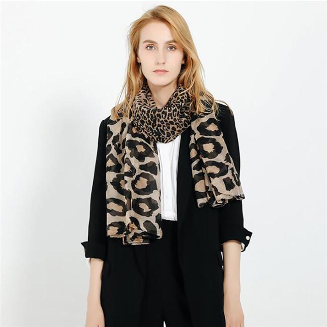 Zebra Stripe Scarf Voile Light Long Soft Fashion Special Girls
