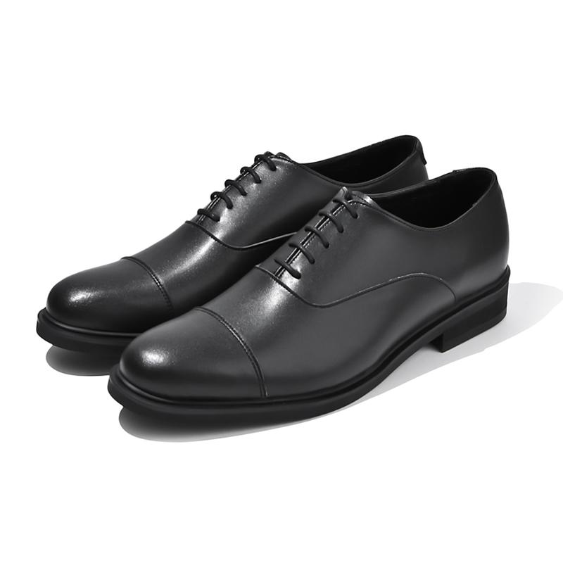 Customade Harrison Cowhide Oxford Shoes 4Cm (Cr0043Bk)