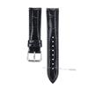 Leather Calfskin Strap 16mm 18mm 20mm 22mm Slub Pattern Watchband for Women Men Sport Watchband 12 14 19 21 24mm Universal Belt