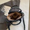 Retro Denim Mini Tote Bag Hand Bag