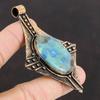 Shattuckite Pendant Copper Pendant Ethnic Pendant Shattuckite Jewelry Handmade Pendant Original Gemstone Pendant Gift For Her Copper Jewelry