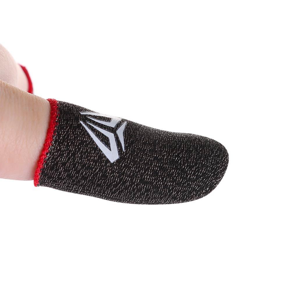 זוג אחד נייד לנשימה זיעה עמידה בפני אצבעות כפפות נגד החלקה משחק אצבע כפפות מסך מגע