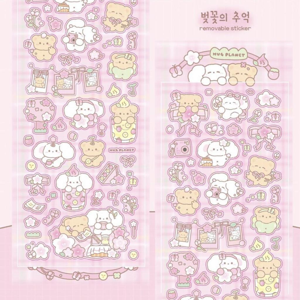 Korean Cartoon Cute Doodle Puppy Stickers for DIY Decoration