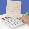 Kids' Russian Alphabet Montessori Learning & Drawing Board