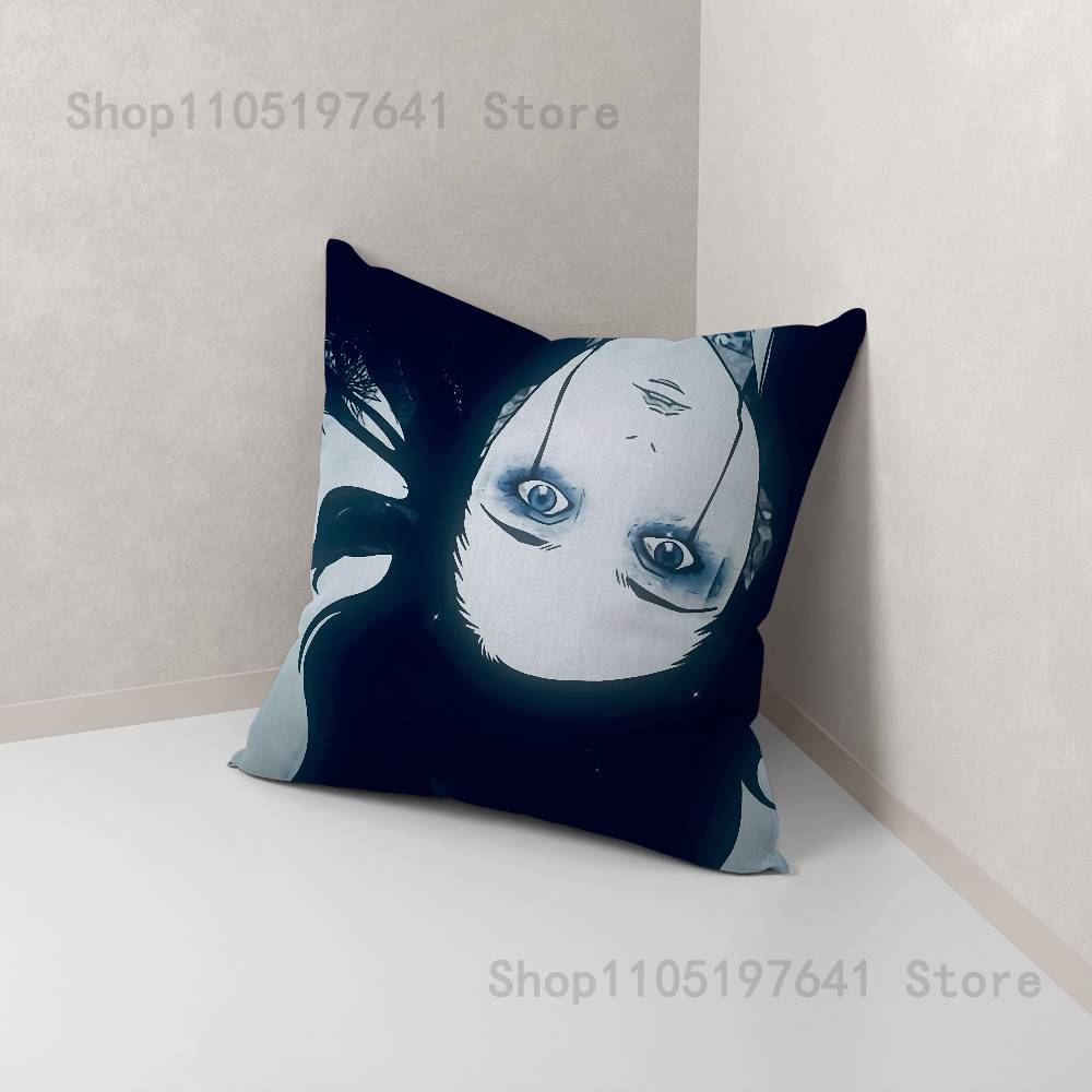 Anime E-ergo P-Proxy Pillow Case For Sofa Decor Car Office Room Printing Cushion Cover Decorations and Protector