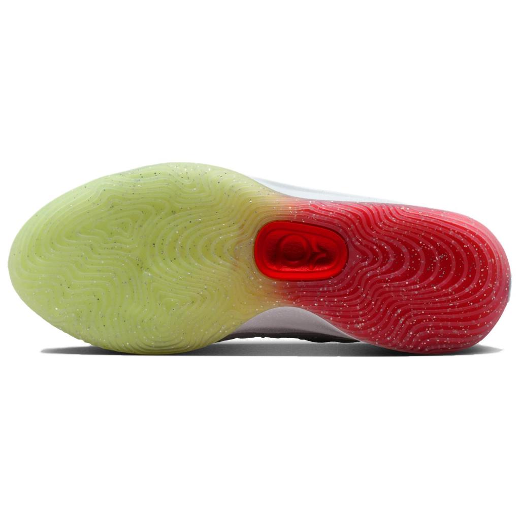 Nike KD 18 Śnieg Męskie Trampki Białe Volt Jasnoczerwone HV1996-100