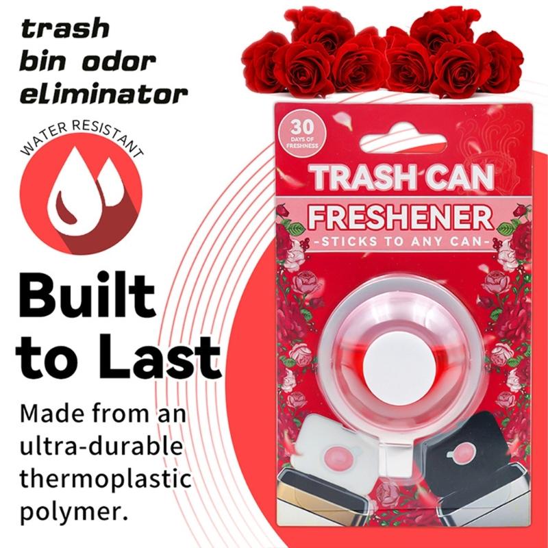 Trash Can Adhesive Air Freshener Discs for Bedroom Office Gym Bathroom Odor Neutralizer