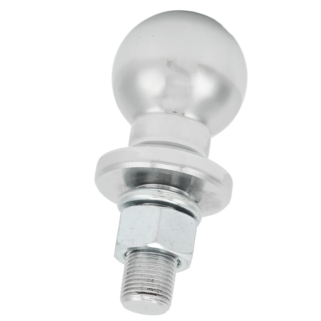 2-Zoll Anhängerkuppelkugel 3/4x1-3/4-Zoll Schaft Universal 3500LBS Langlebiger Stahl Verchromt Wohnwagen Abschleppkugel