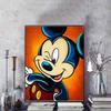 Disney Diamond Painting Mickey Pop Art Illustration DIY 5D Cartoon Mosaic Cross Stitch Gift Room Decoration