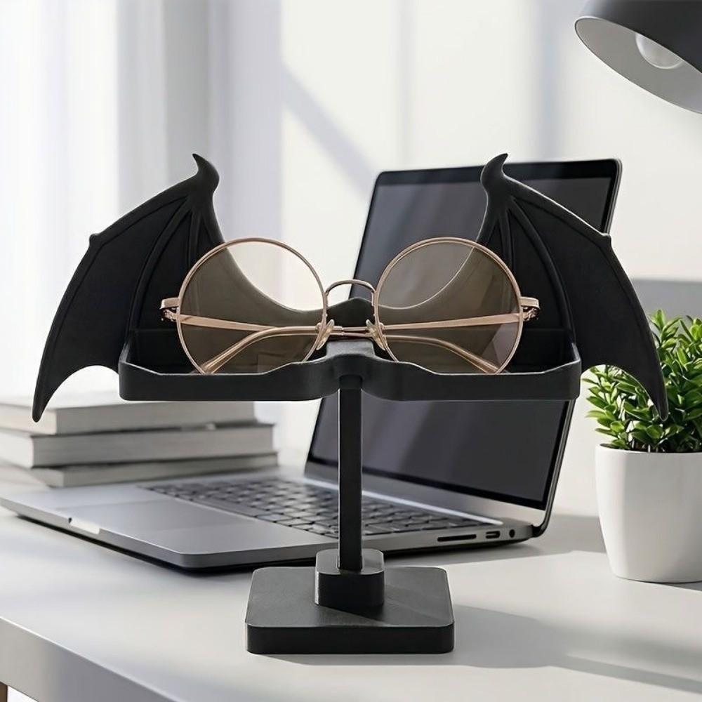 Bat Wing Eyeglasses Holder Gothic Style Jewelry Display Stand Storage Rack Bedroom Decor