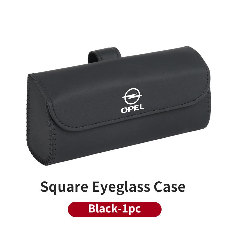 AAAYR1 Car Sunshade Glasses Storage Box Sunglasses Protective Box Holder For Opel Corsa Astra Insignia Vectra Zafira Meriva Mokka
