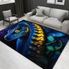 1pc 1727323752Pattern Carpet, Area Rug For Living Room Bedroom Room Bed Chair Laundry Entryway Corridor Yard Non-slip Outdoor Camping Rug Fl