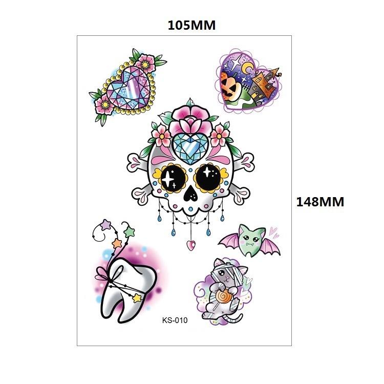 Kinder Tattoos Aufkleber Glitzer Goldstaub Cartoon Schmetterling Regenbogen Insekt Sonnenblume Farbset Niedliche Aufkleber