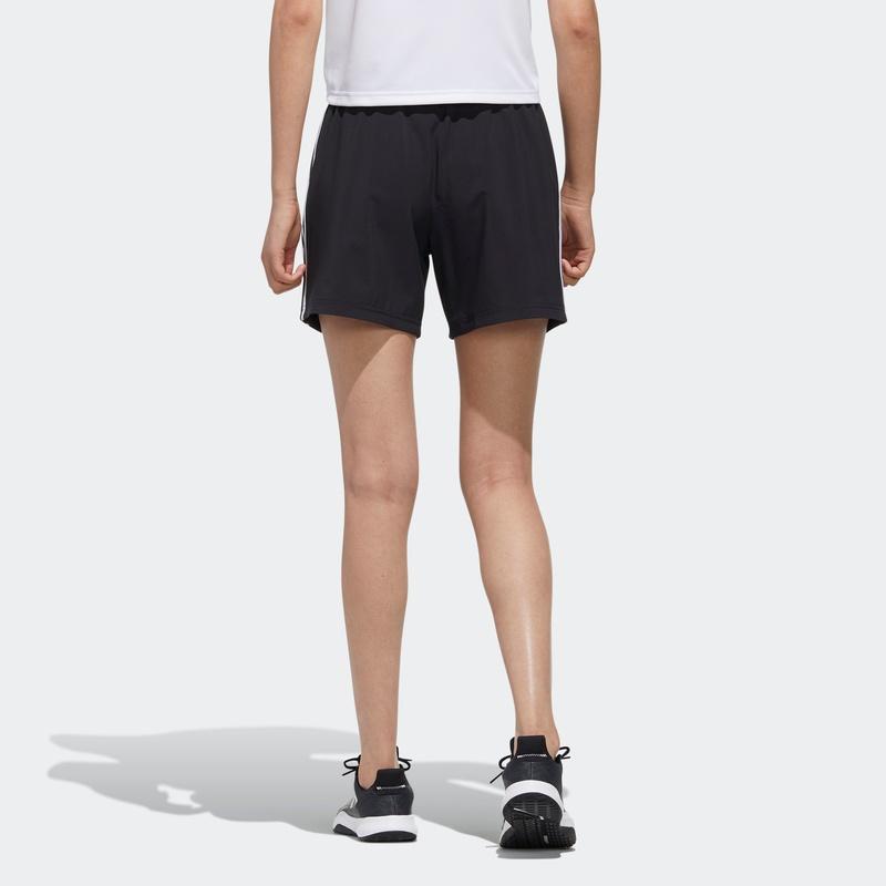 Adidas MH 1/4 Training Sports Quick-Dry Breathable Shorts Women Bottoms Black FT2878