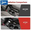JIDIXIAN fit for Jeep Wrangler JK 2007 2008 2009 2010 Car Gear Shift Handbrake Storage Box Stowing Tidying Interior Accessories