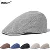 Men's Vintage Newsboy Cap: Classic British Flat Summer/Spring Casual Beret for Men