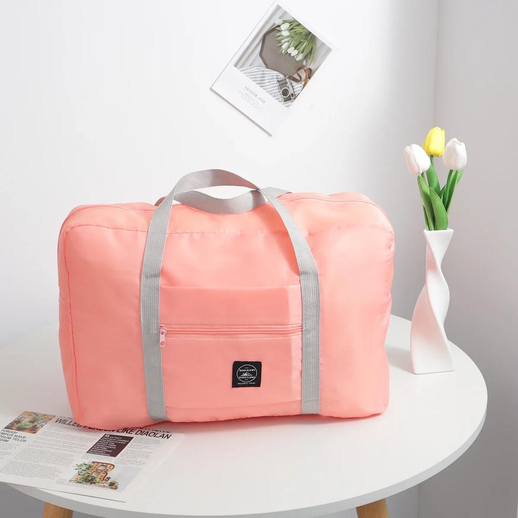 1pc Folding Travel Bag Organiser Bag Luggage Bag Travel Handheld Boarding Bag Large Capacity Travel Storage