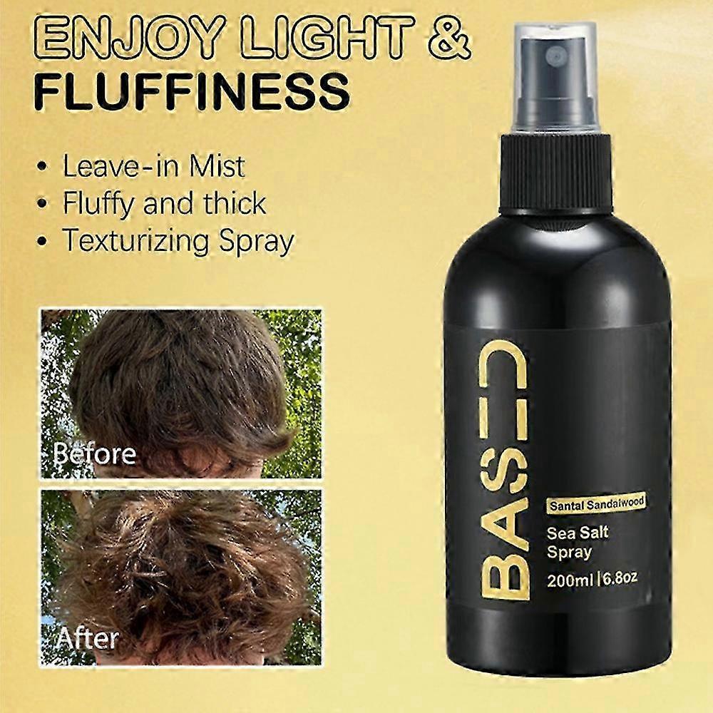 Basato su Mousse Styling Capelli Spray Sale Marino & Balsamo Leave-In 200ml 25-26s