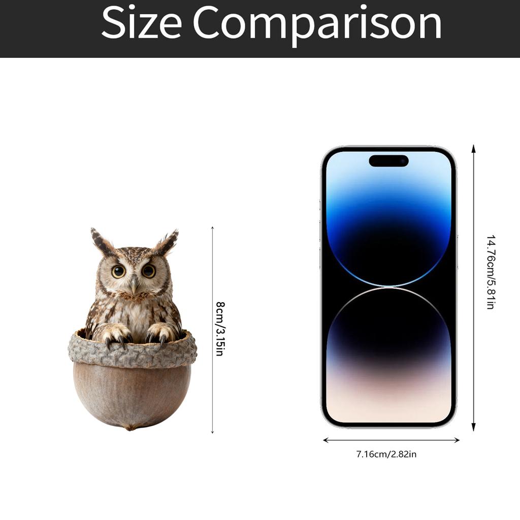 2D Akrylová Spící Klíčenka Roztomilá Kreslená Ozdoba na Tašku Závěsná Ozdoba Dárek Pro