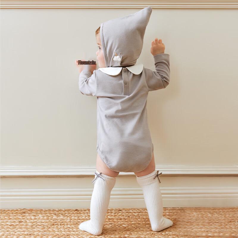 Koala Bibi Star Moon Peter Pan Embroidered Baby Cotton Romper