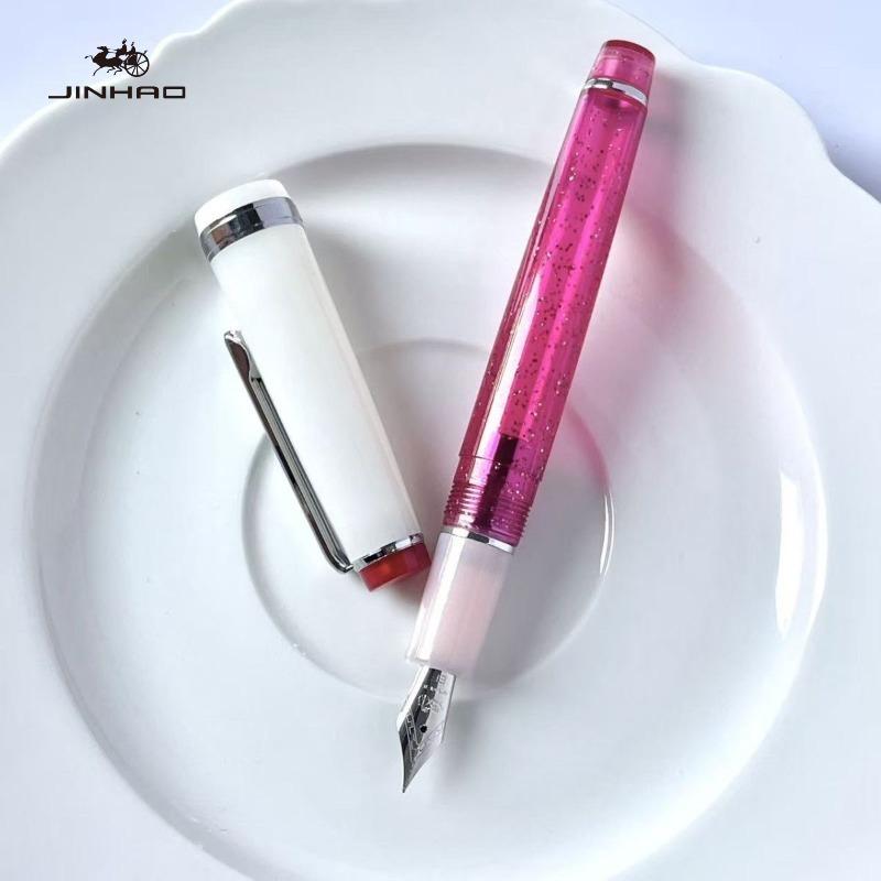 Limited Edition Colors JINHAO 82 Fountain Pen Macaron Color Gold Clip EF/F/M Calligraphy Pen Office School Supplies Stationery