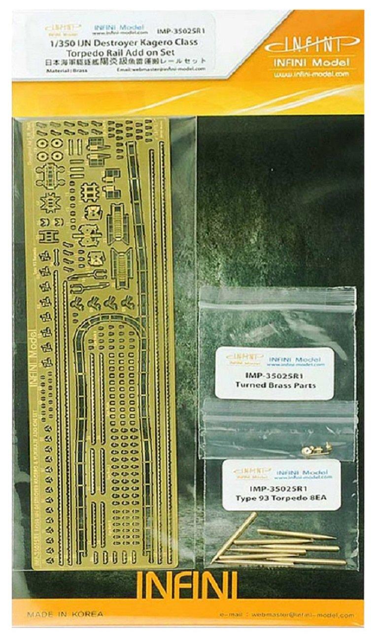 

Infini Model Серия IMP Набор торпедных транспортных рельсов для эсминца Японского императорского флота Фототравление Детали для пластиковой модели IMP3525 1/350 Тип Kagero T/H
