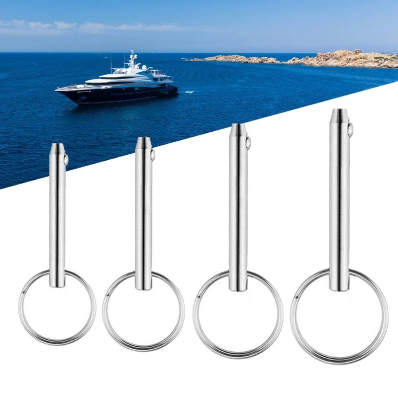 Quick Release Pin Corrosion Resistant 6mm/8mm Diameter Pin Marine Hardware