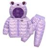 Children's Cotton-padded Jacket Set Children's Winter Coat Cotton-padded Jacket Cotton-padded Pants Two-piece Set