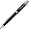 PARKER Parker Ballpoint Pen, Sonnet, Matte Black CT, Medium, Permanent Imported, In a Gift Box, 1...
