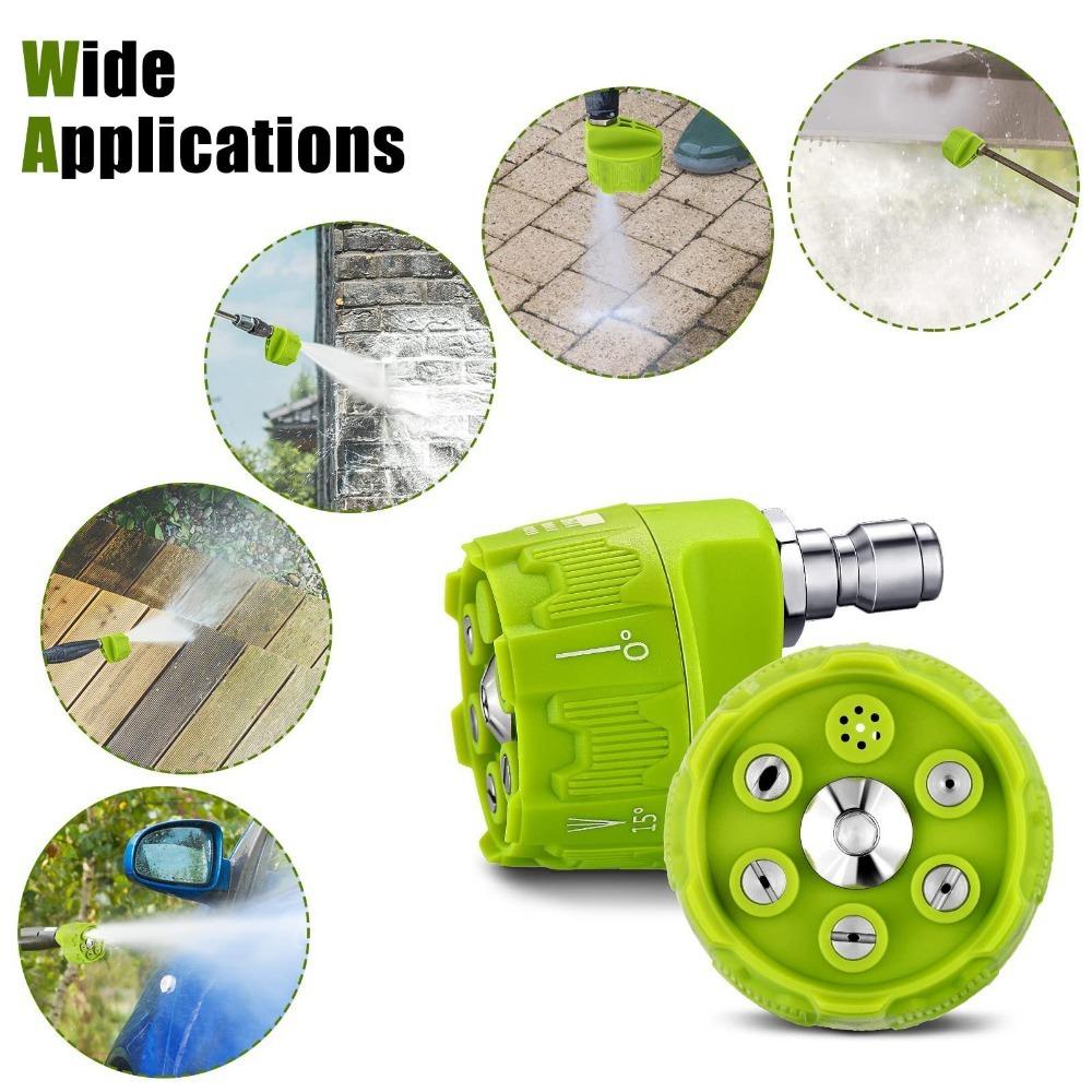 Multifunctional Change-Over Nozzle 1/4Inch Spray Head New Washer Nozzle