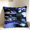 Anime Serial Experiments Lain Pillow Cover  Retro Trendy Pillow Case For Sofa Home Decor Soft Cushion Cover Gift