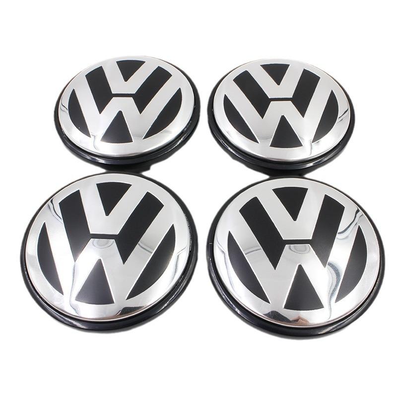 Wheel Centre Caps Fits Most Original VW Alloys  4pcs