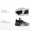 Air 4 Retro PS Fear 2024 Barn Sneakers Svart Vit Antracit FV4537-002
