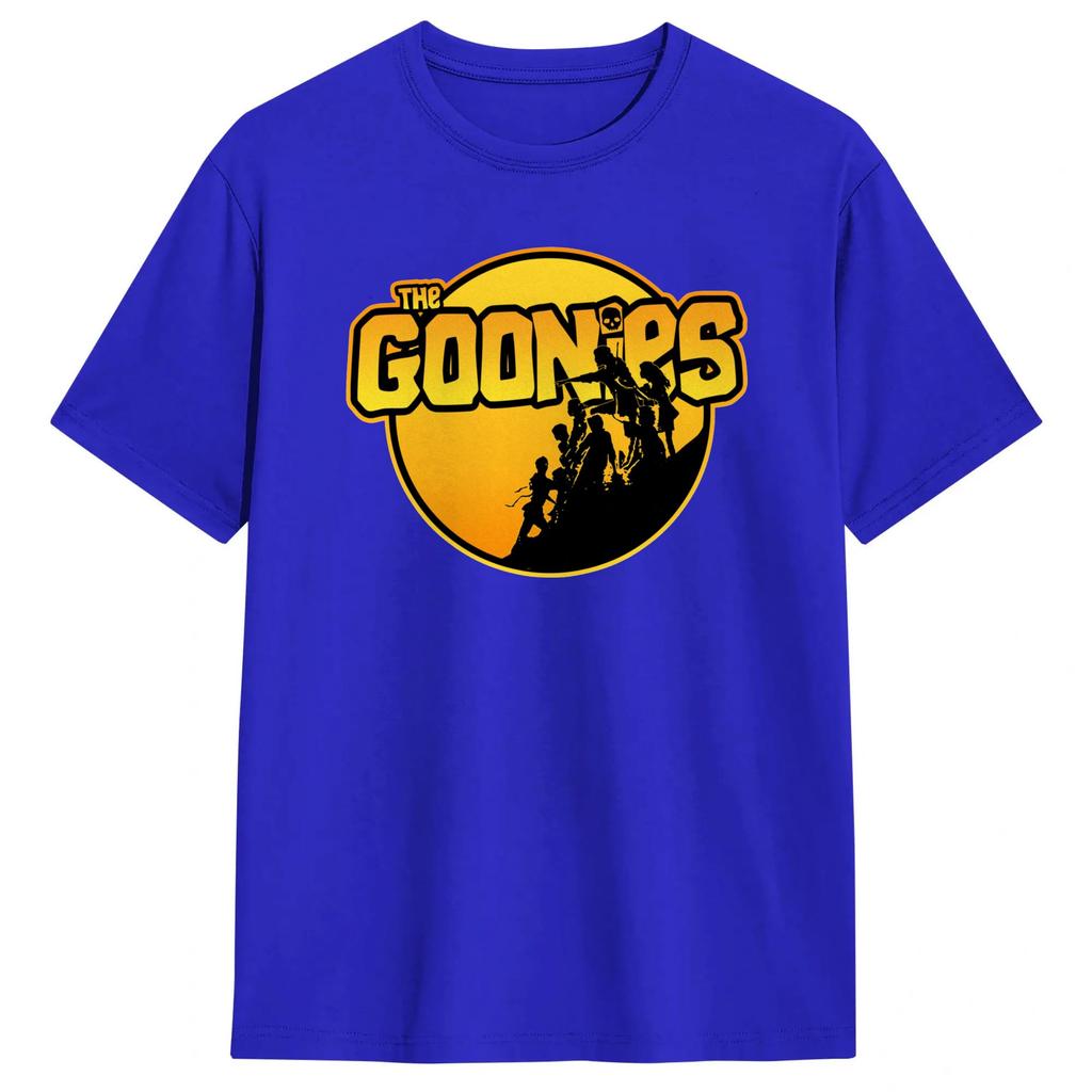 Men Women The Goonies T Shirt Never Say Die Pure Cotton Clothing Casual Short Sleeve Crewneck Tee Shirt Original T-Shirt