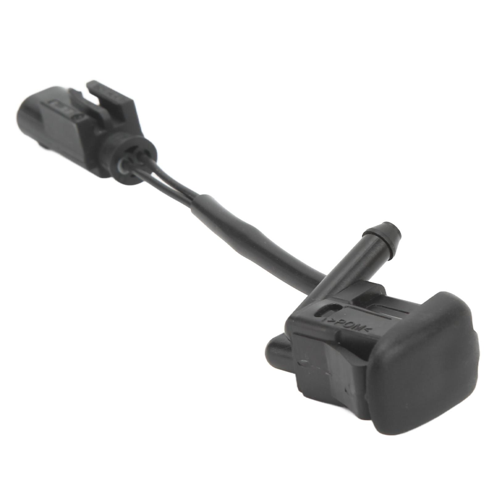 

Форсунка омывателя лобового стекла 61668361042 Черная форсунка стеклоочистителя Замена для 525i 2001‑2003