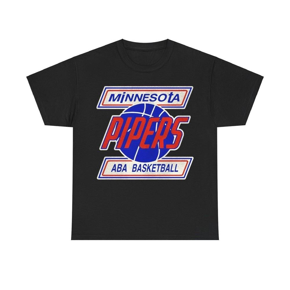 

Minnesota Pipers Basketball Team Nostalgic Retro T-shirt 2XL